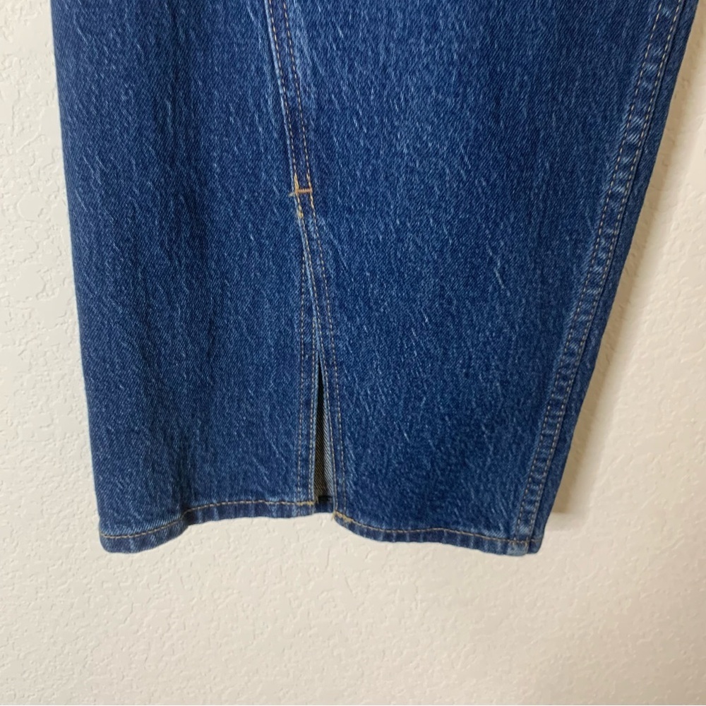Abercrombie & fitch High Rise 90s Relaxed Split-Vent Hem Jean 29 short NWT - Picture 4 of 12